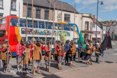 Pikemen at the busstop