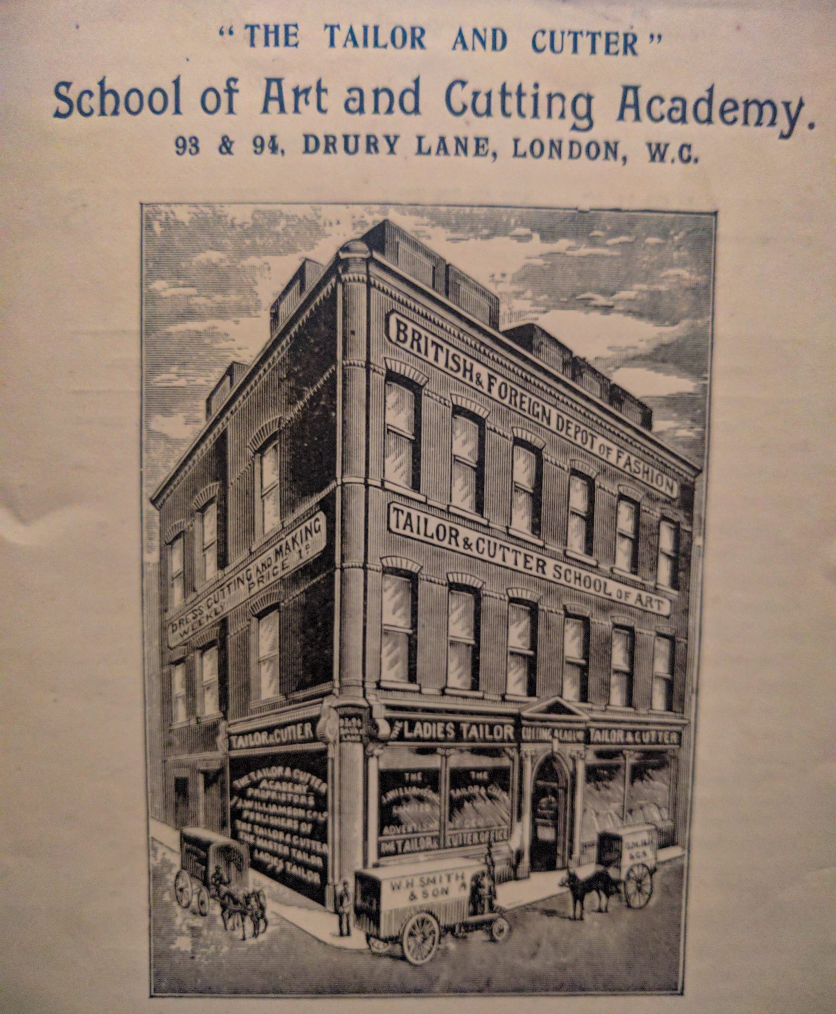 Tailor and Cutter School of Art and Cutting Academy