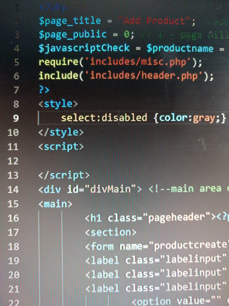 PHP Code used in Building for the Web