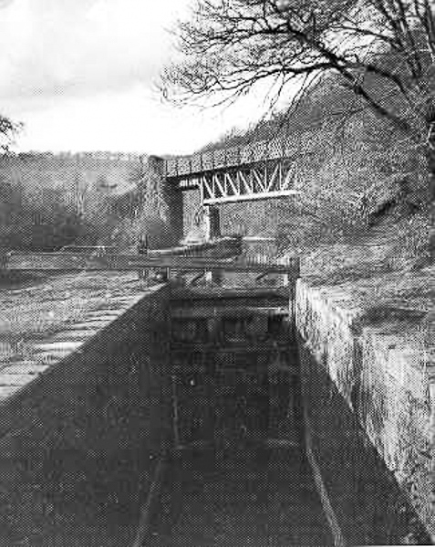 Old picture of Bridge over Canal now between Longwood Drive and M4