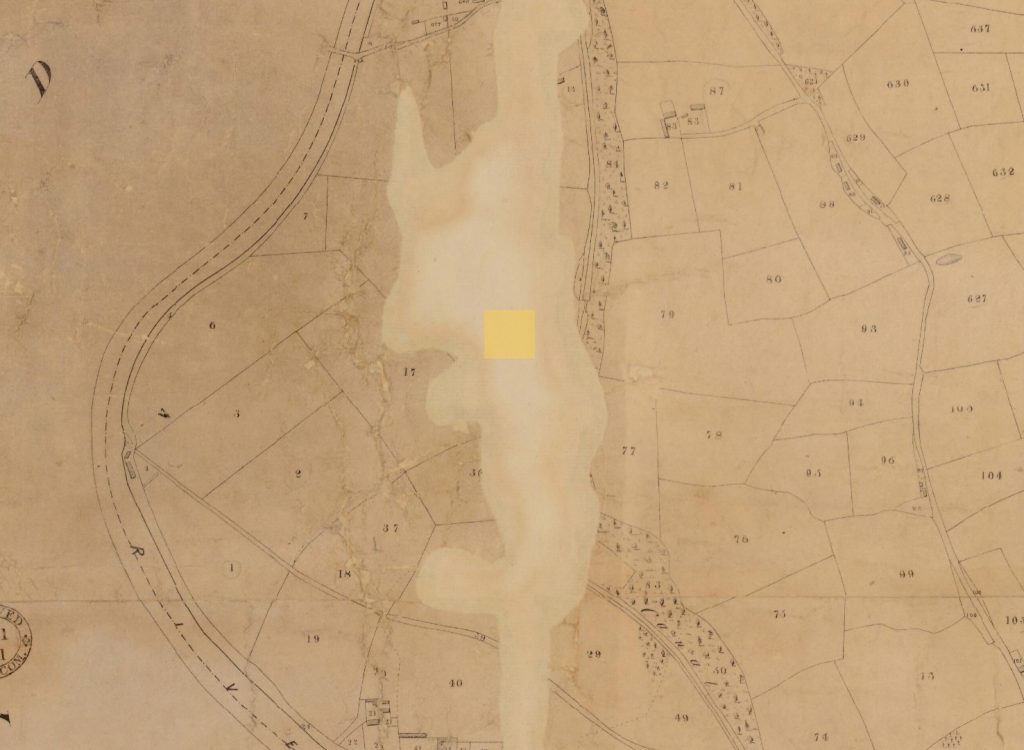 1840 Tithe Map of the Forest Farm area