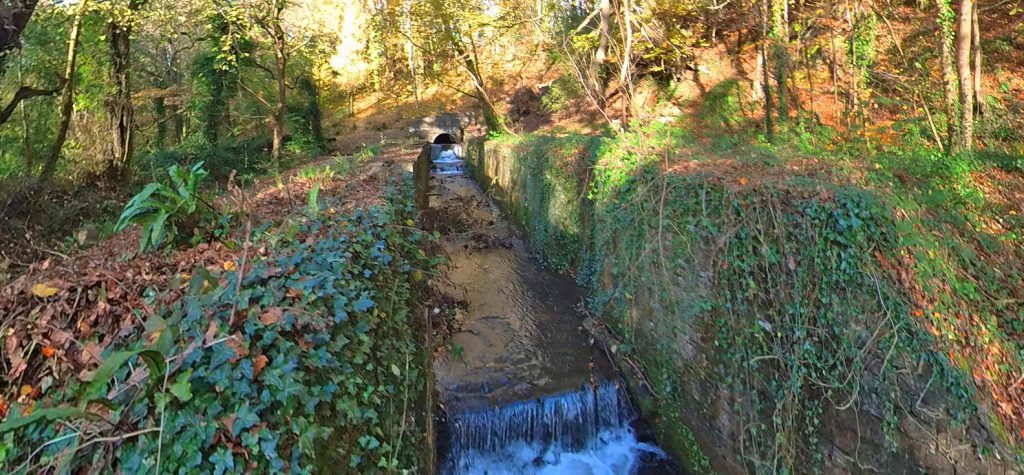 Glamorganshire Canal Middle / Llwyn-y-Mellt Lock number 42 in 2022